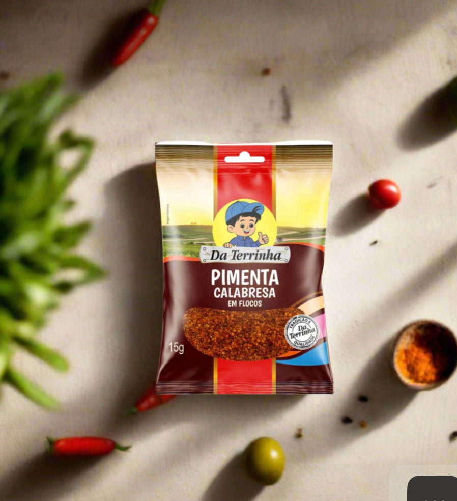 Pimenta Calabresa Da Terrinha Em Flocos 15g