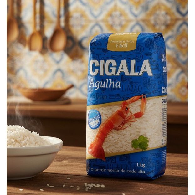 Arroz Cigala Agulha 1Kg – Emporio Brasil