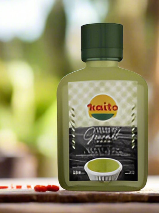 Kaito Creme de pimenta gourmet verde com ervas finas 200g