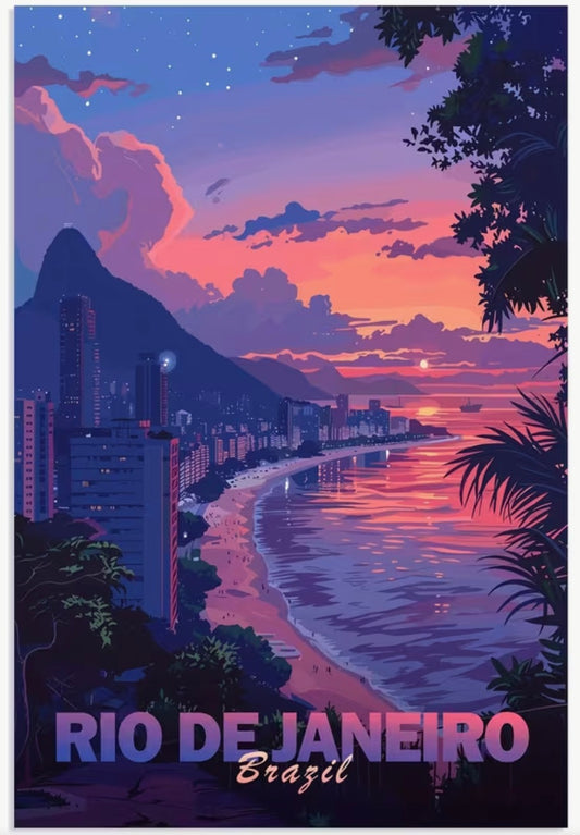 Brazilian Canvas Print Rio 2