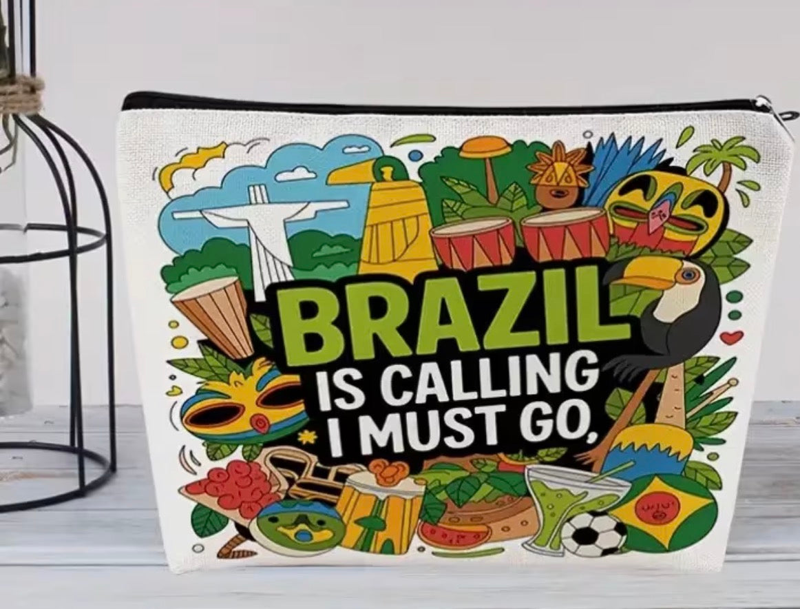Brazil Make Up Bag