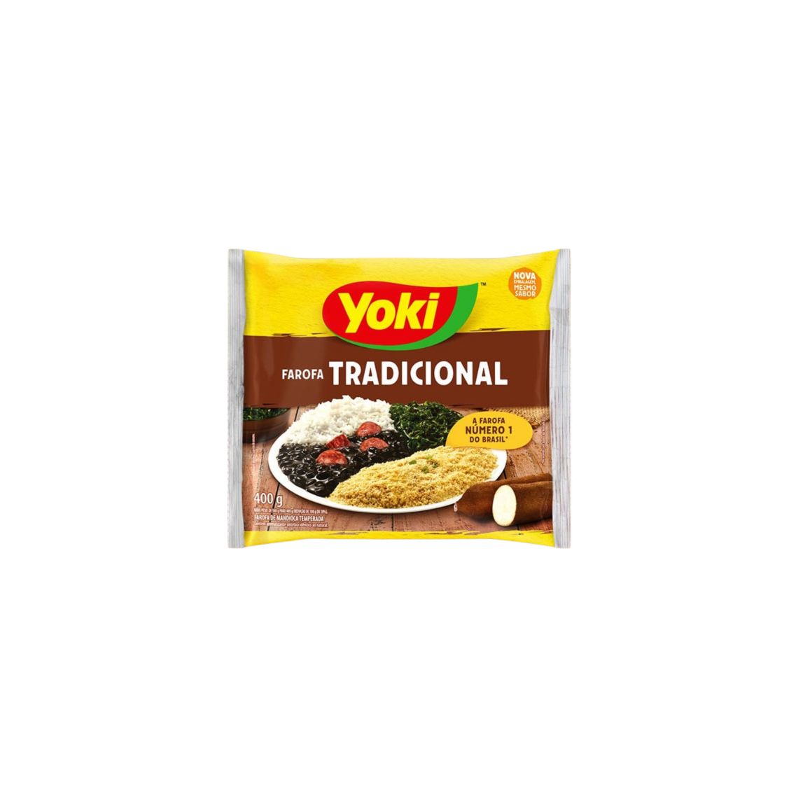 Farofa De Mandioca Tradicional - Yoki 400g val 10 September