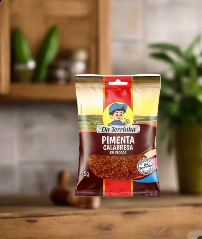 Pimenta Calabresa Da Terrinha Em Flocos 15g