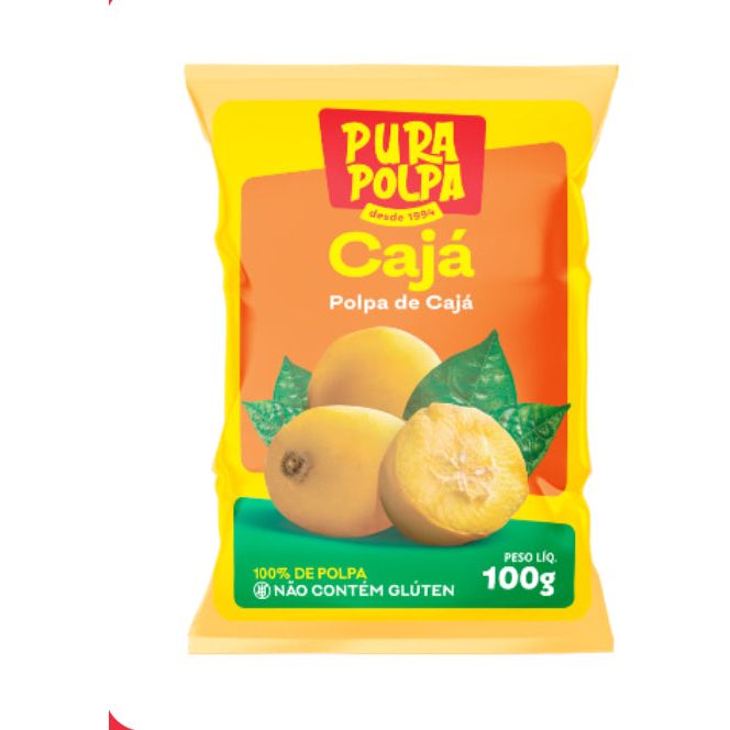 Polpa de caja 100g Fruitamil