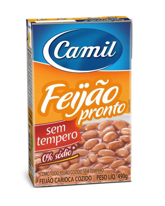 Feijao Carioca Pronto Beans Camil 380g