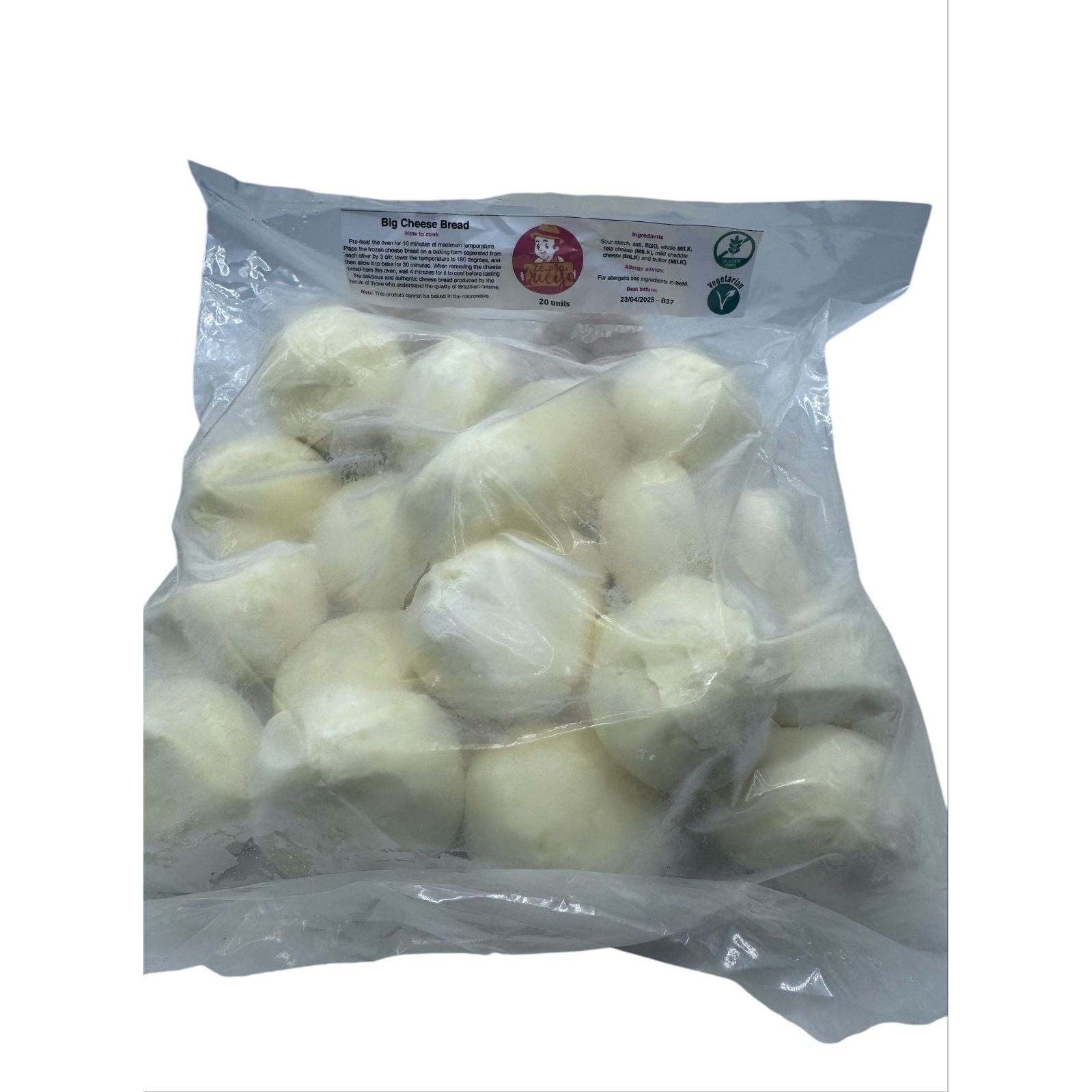 GIANT! Pao De Queijo - From Zé! - 10 Units