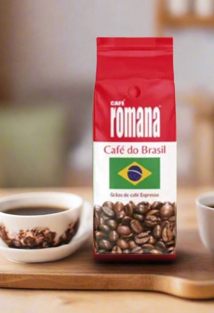 Wholesale Brazilian Romana Coffee 1kg Beans  6 x 1kg (inc 100 Free cups and lids)