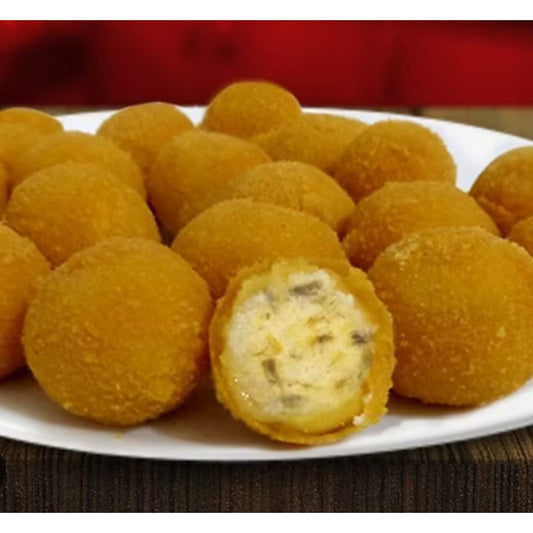 Ze’s Bolinha de Queijo Requeijao com alho poro. From Ze. De PDQ. 15 units