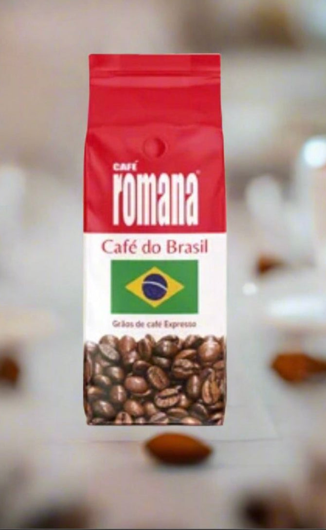 Wholesale Brazilian Romana Coffee 1kg Beans  6 x 1kg (inc 100 Free cups and lids)