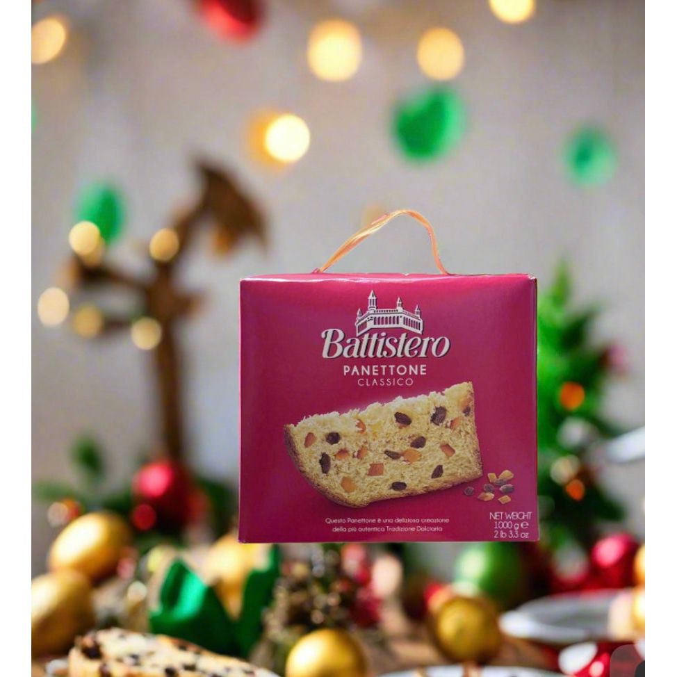 Large Panettone Battistero  1Kg !