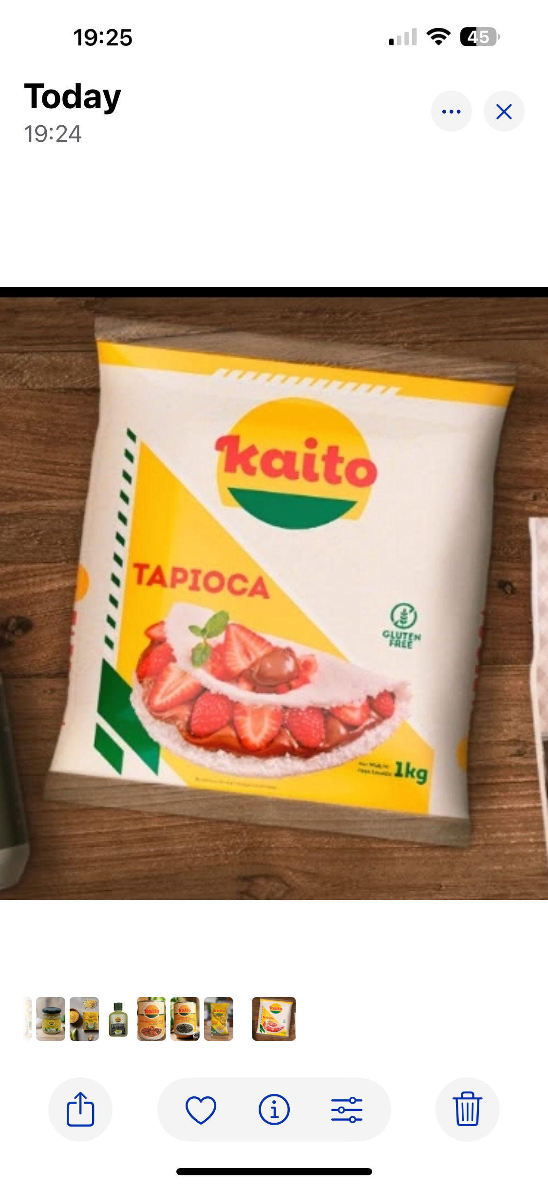 Tapioca 500gr - Kaito