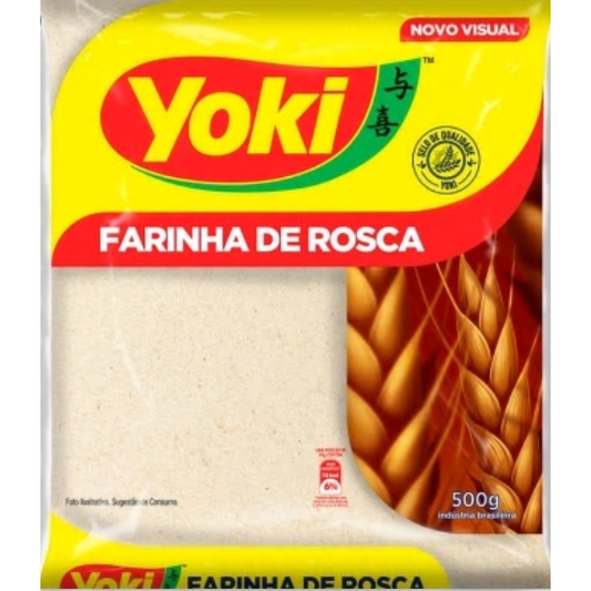 Farinha de Rosca - Pao Rolado -  500gr - Yoki