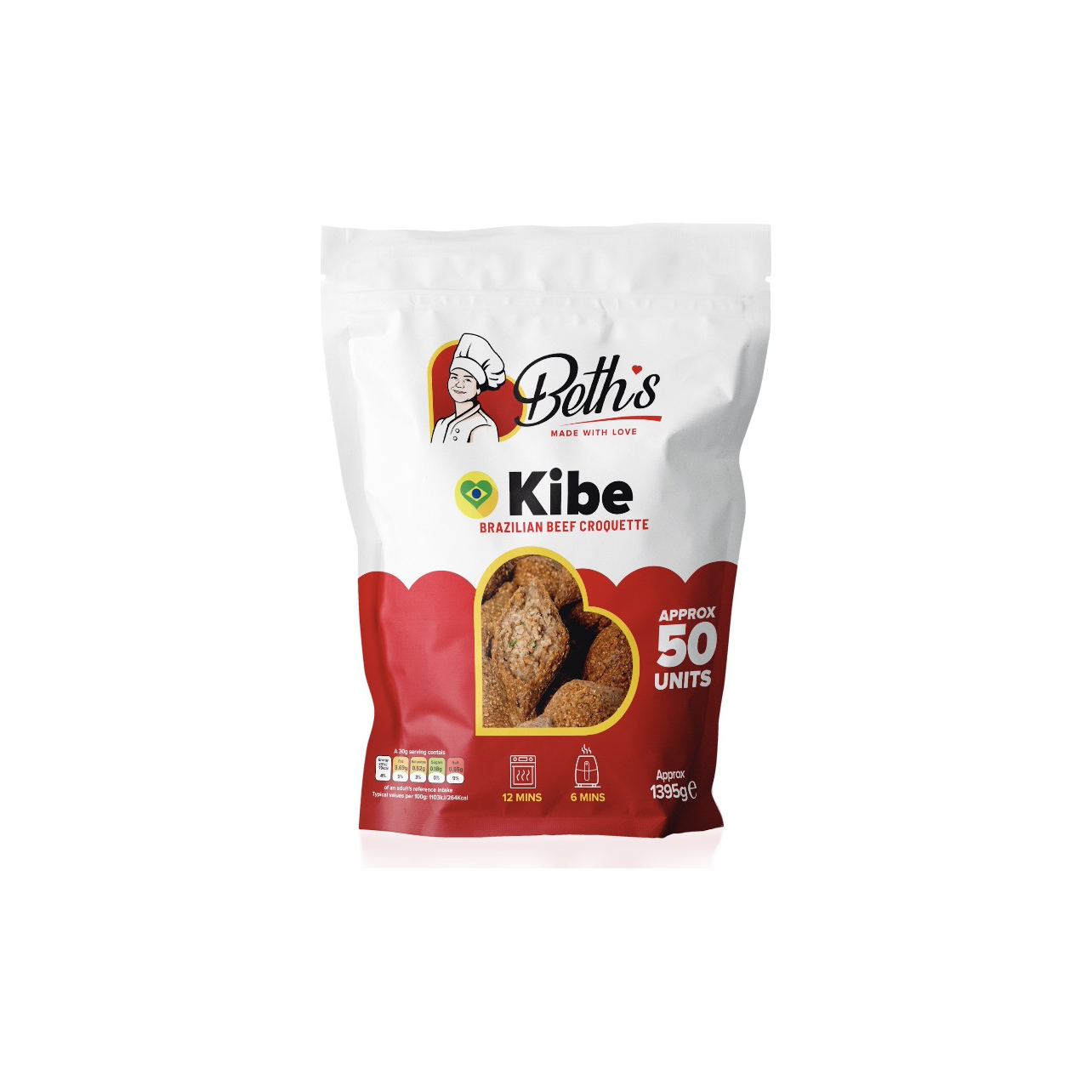 Beth's Mini Kibe - 50 Pack