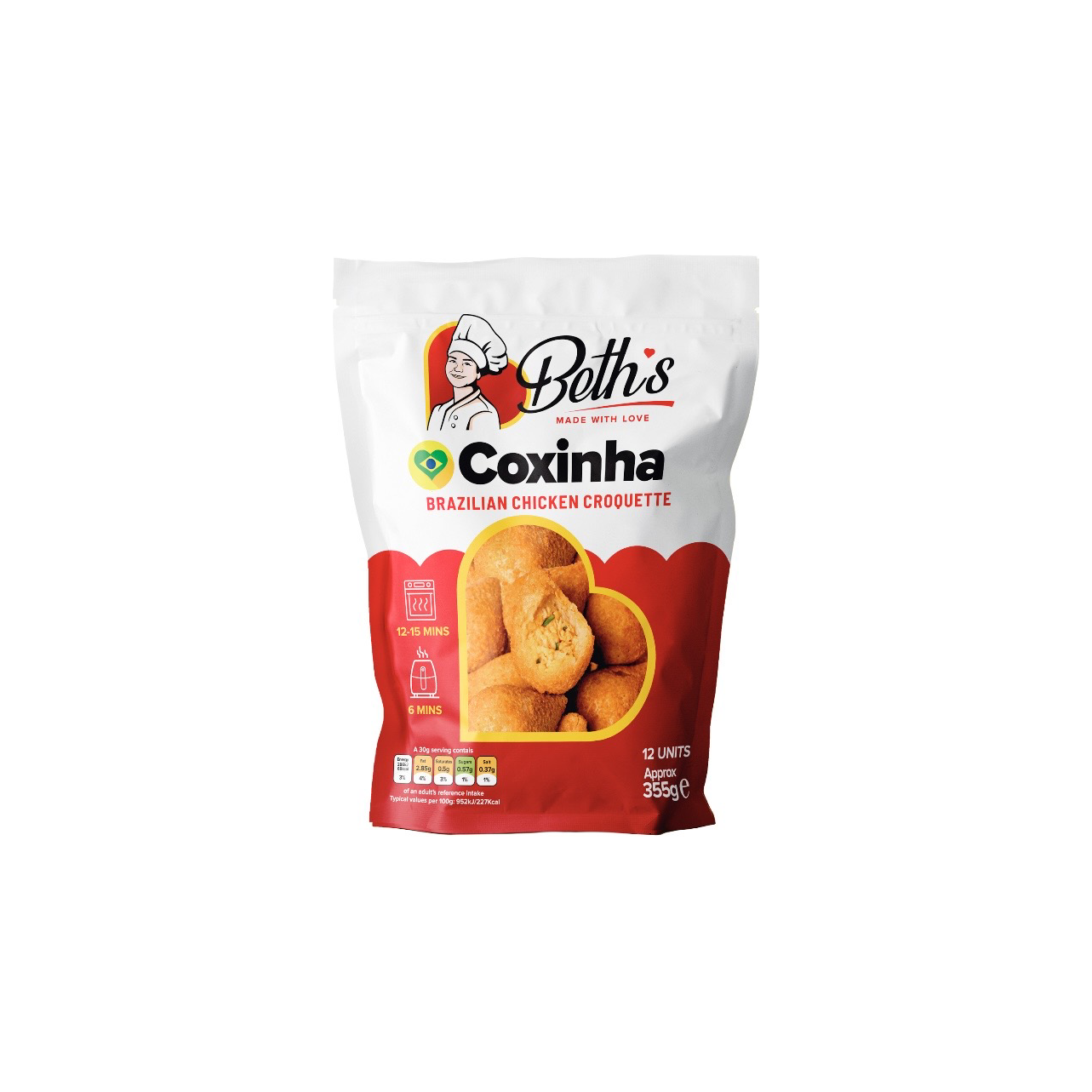 Beth's Coxinha (12 Pack)