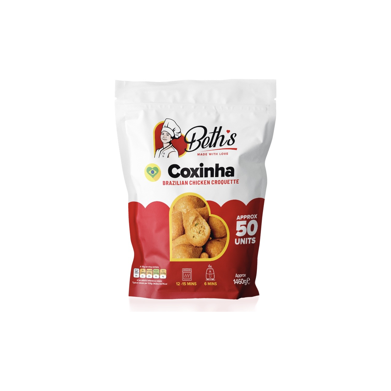 Beth's Coxinha (50 Pack)