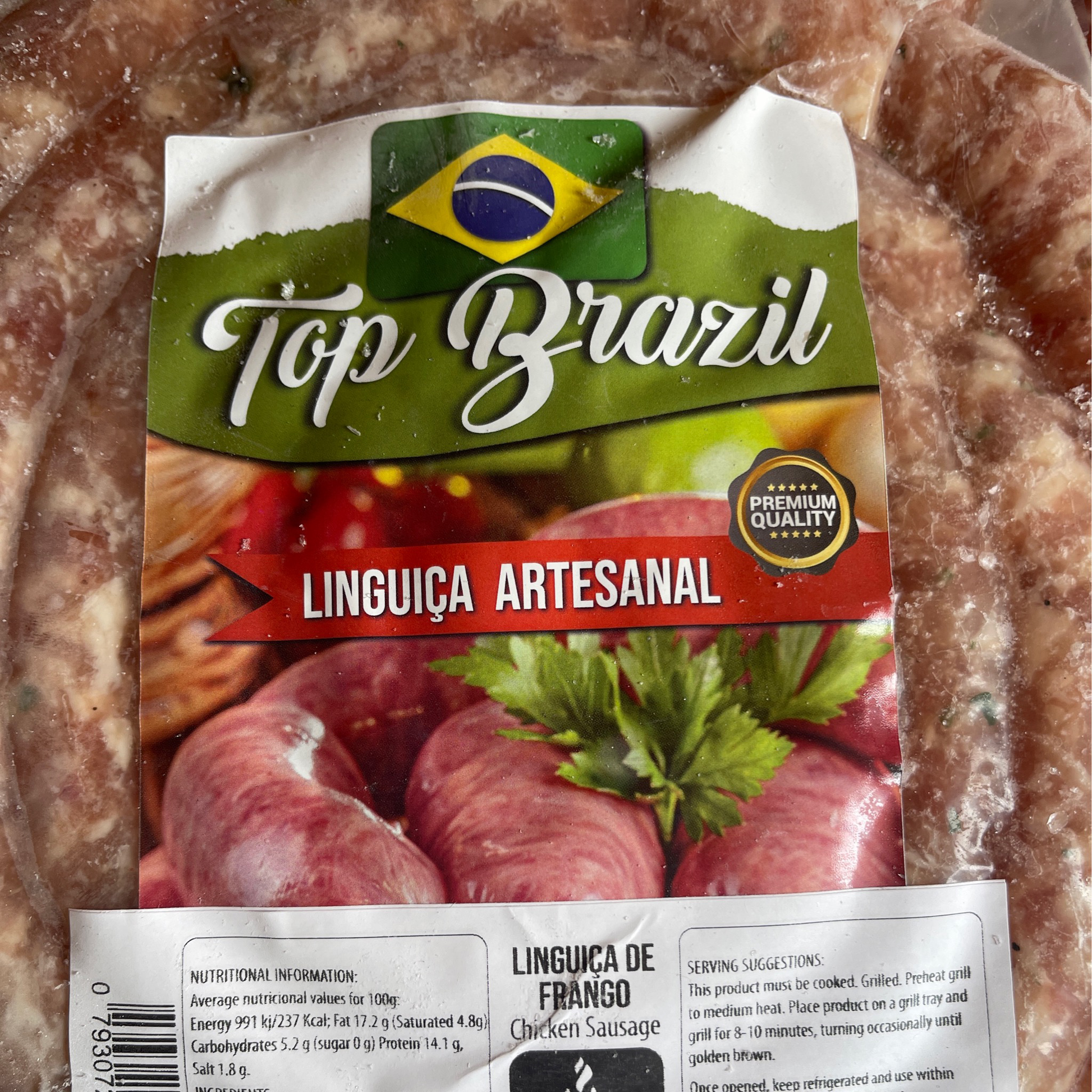 Linguicia Frango - Sausage Top Brazil Approx 1kg