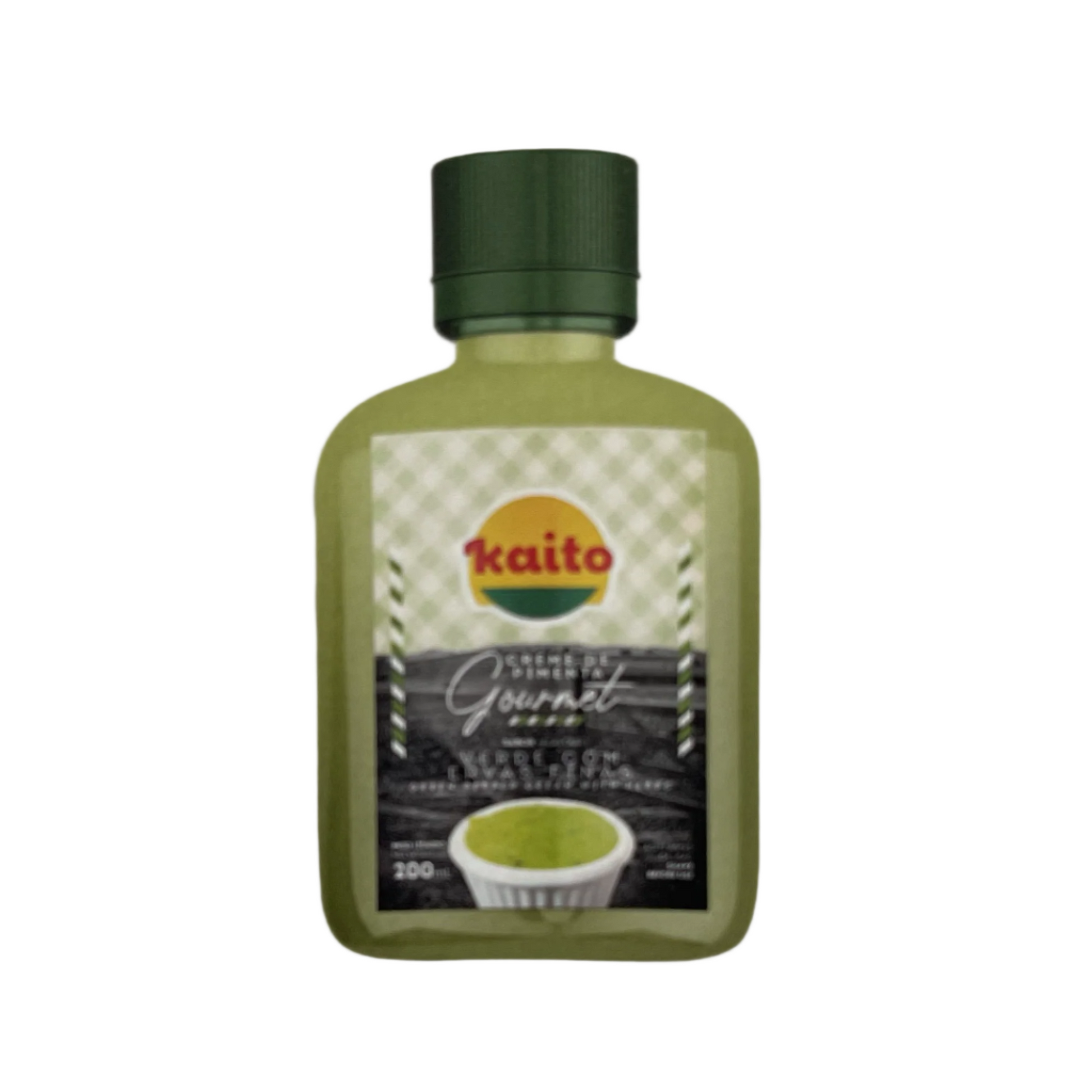 Kaito Creme de pimenta gourmet verde com ervas finas 200g