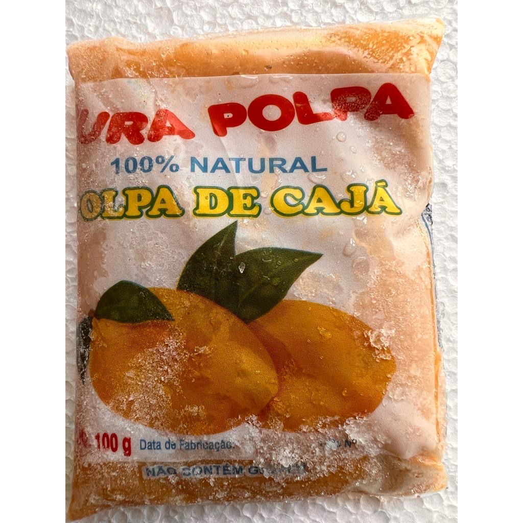 Polpa de caja 100g Fruitamil